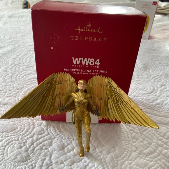 Princess Diana Returns Wonder Woman 1984 Christmas Hallmark Keepsake 2020 WW84 - Picture 1 of 11